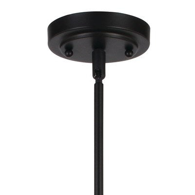 35.75-in. 3 Light Linear Chandelier Oil Rubbed Bronze and Matte White