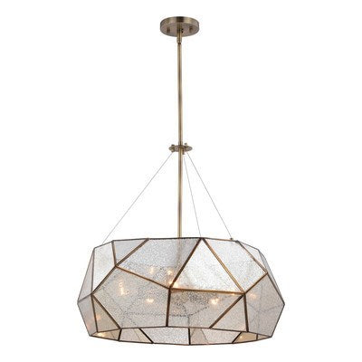 24 in. 5 Light Pendant Aged Brass by Vaxcel International