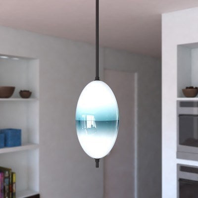 6.25 in. W LED Mini Pendant Oil Rubbed Bronze