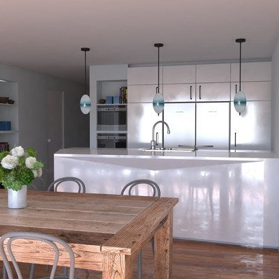 6.25 in. W LED Mini Pendant Oil Rubbed Bronze