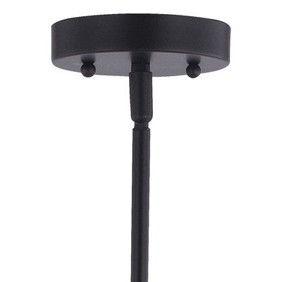 24 in. 4 Light Pendant Oil Rubbed Bronze with Satin Nickel