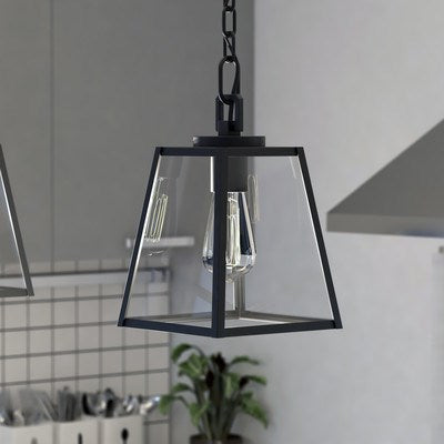 1 Light Mini Pendant Black