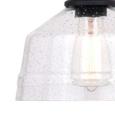 9-in. Mini Pendant Matte Black