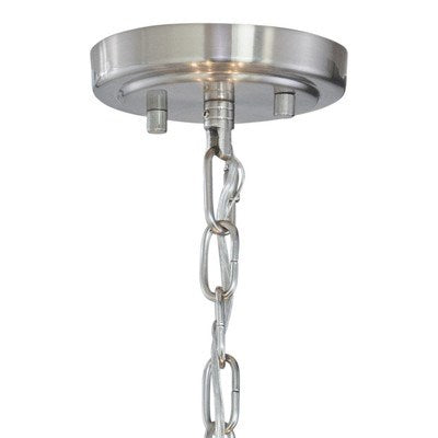 16-in 4 Light Pendant Satin Nickel