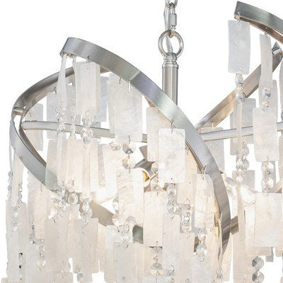 16-in 4 Light Pendant Satin Nickel