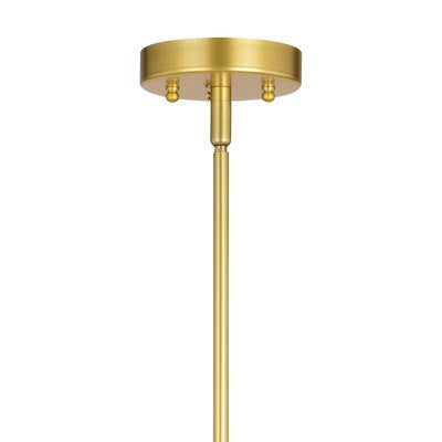 26-in. 6 Light Pendant Gold