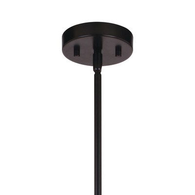 25.25-in. 12 Light Pendant Matte Black and Satin Brass