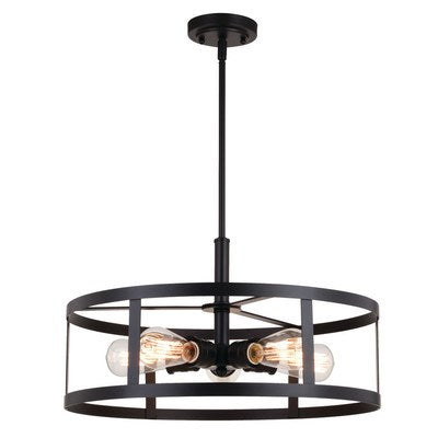 20-in. 5 Light Pendant Oil Rubbed Bronze by Vaxcel International