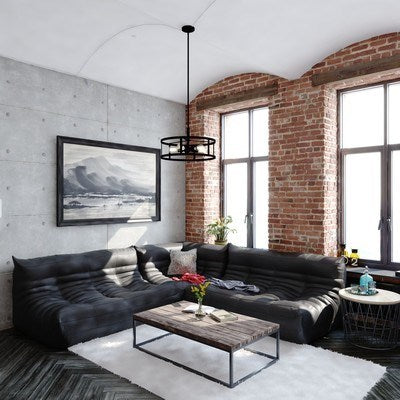 20-in. 5 Light Pendant Oil Rubbed Bronze
