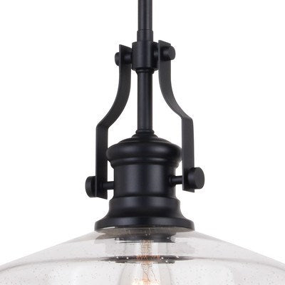 12-in Pendant Matte Black