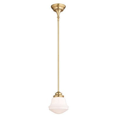 6.25-in Pendant Natural Brass by Vaxcel International