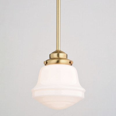 6.25-in Pendant Natural Brass