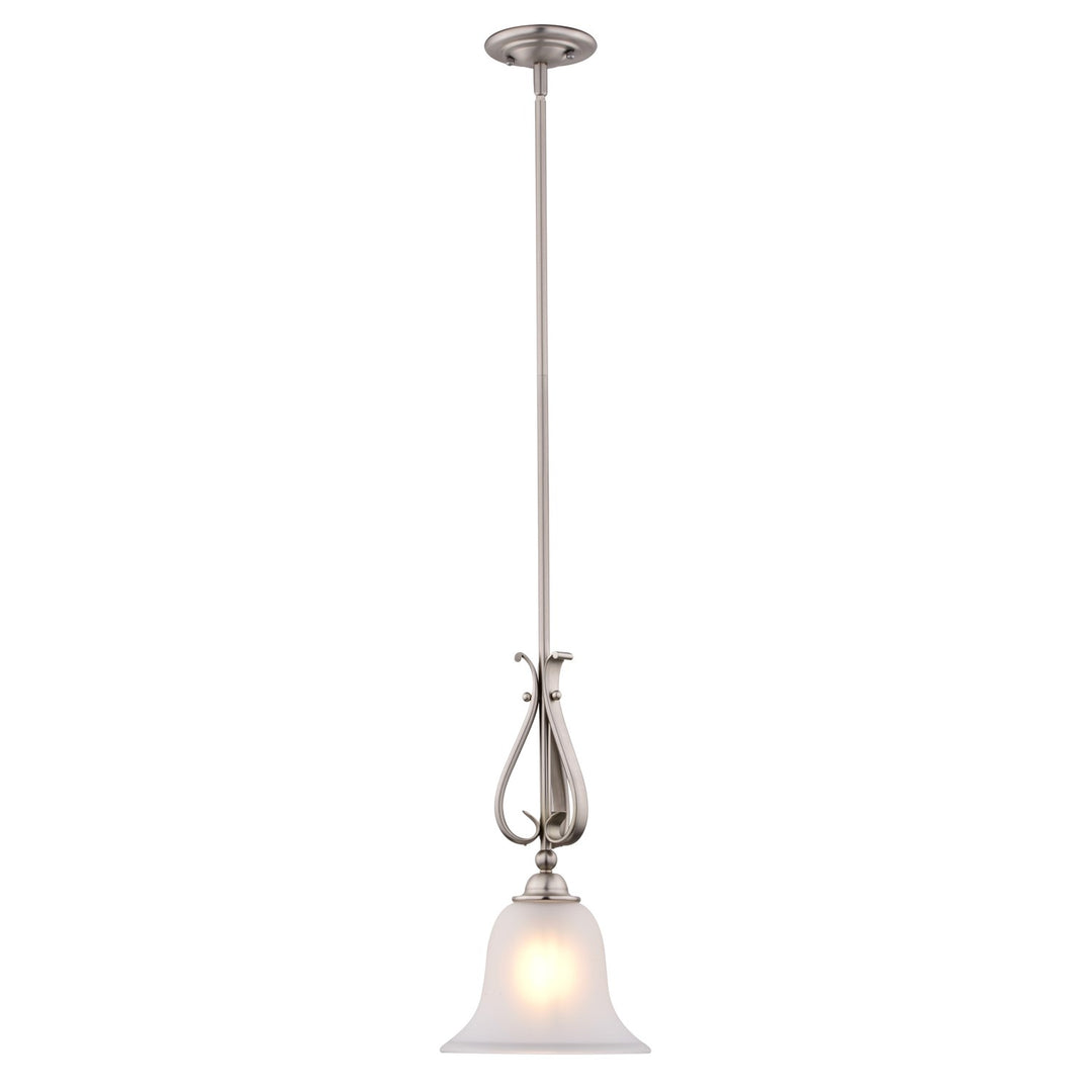 8.75-in. Mini Pendant Brushed Nickel by Vaxcel International
