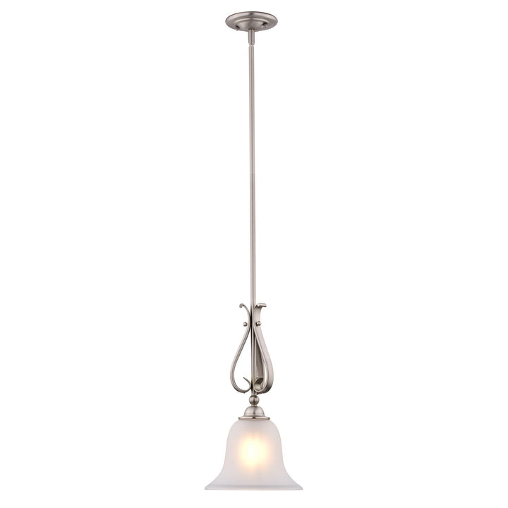 8.75-in. Mini Pendant Brushed Nickel by Vaxcel International