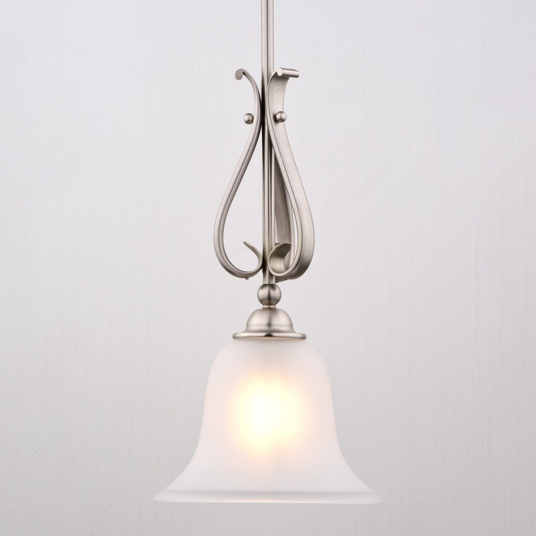 8.75-in. Mini Pendant Brushed Nickel