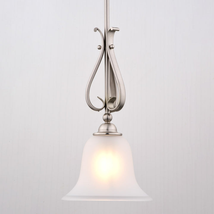 8.75-in. Mini Pendant Brushed Nickel