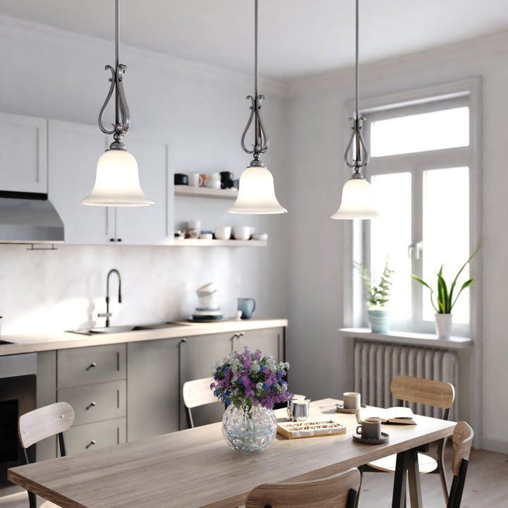 8.75-in. Mini Pendant Brushed Nickel