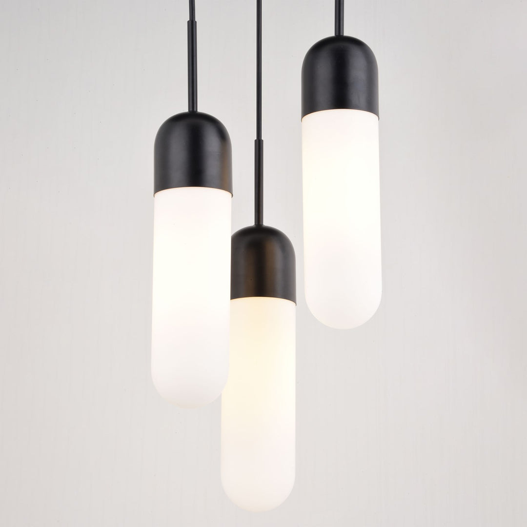 10-in. 3 W Light Pendant Matte Black