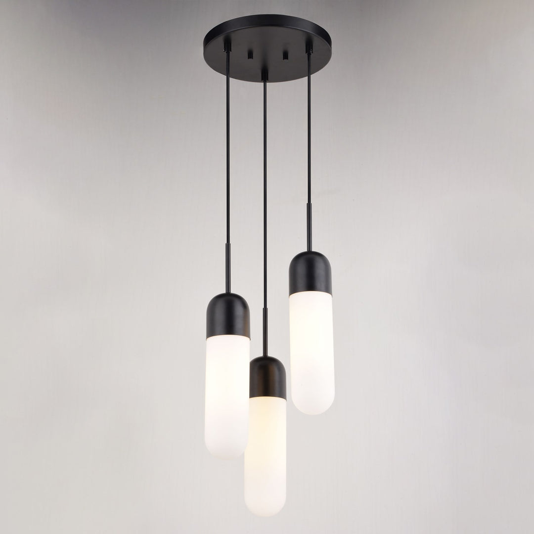 10-in. 3 W Light Pendant Matte Black