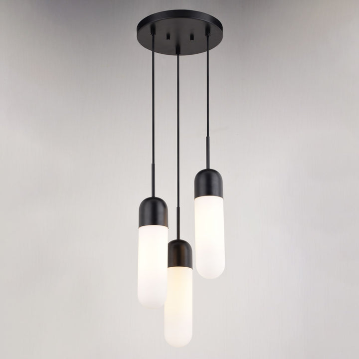 10-in. 3 W Light Pendant Matte Black