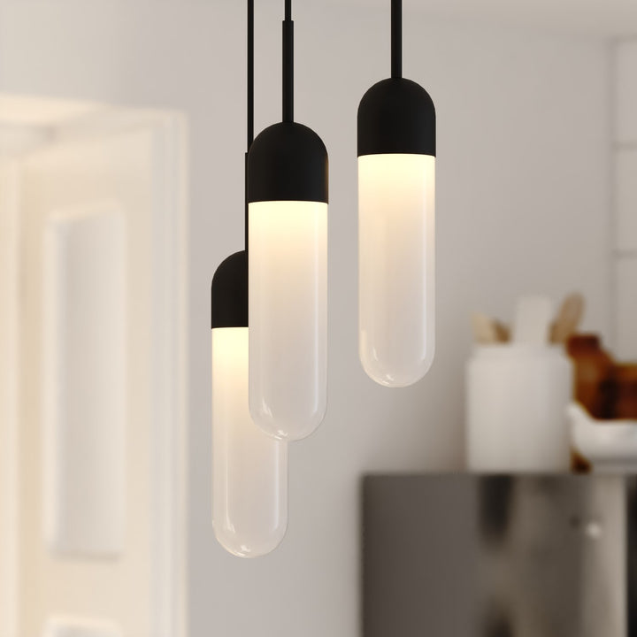 10-in. 3 W Light Pendant Matte Black