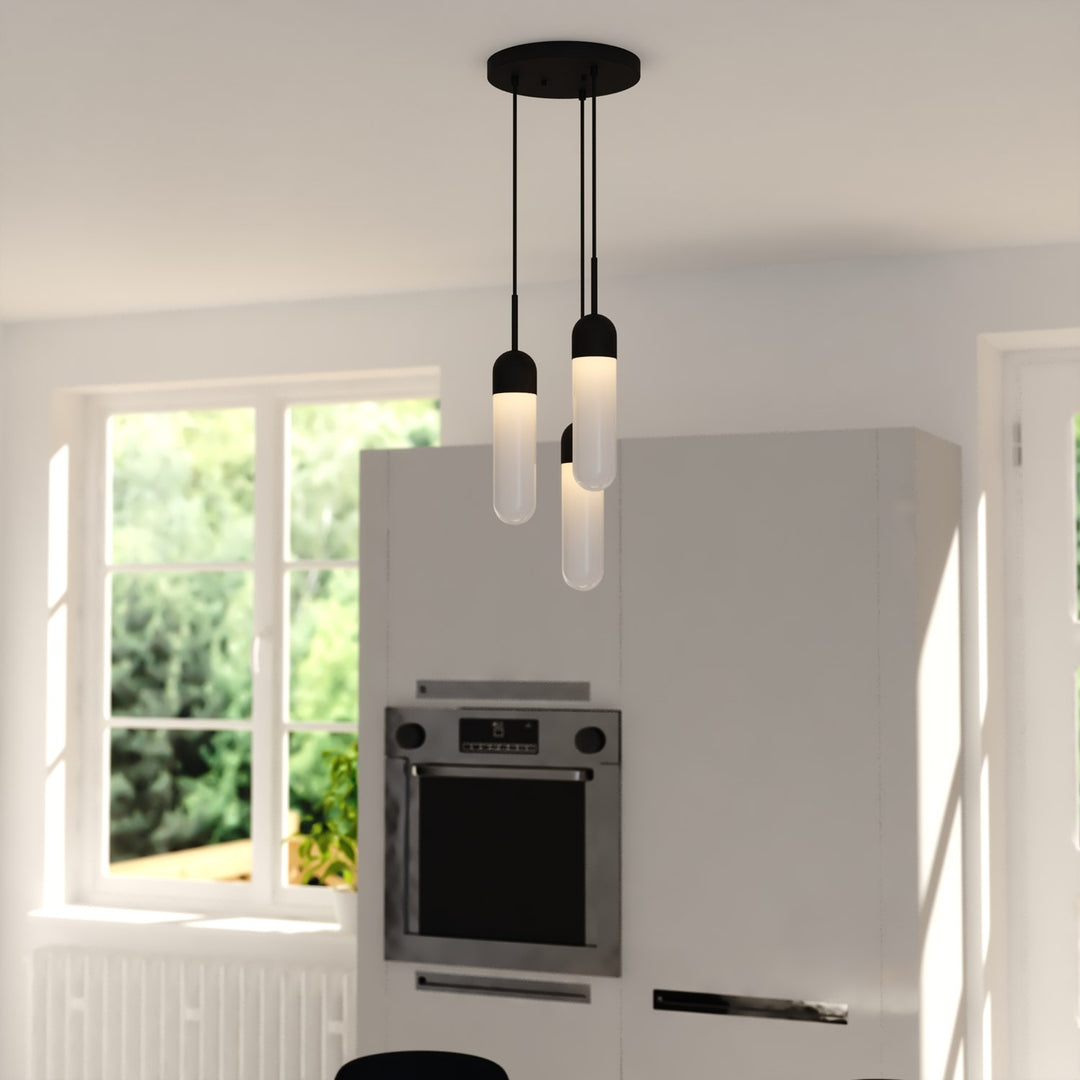 10-in. 3 W Light Pendant Matte Black