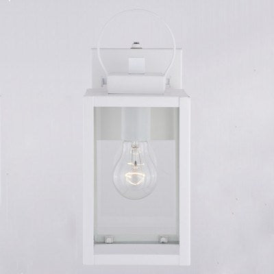 5 in. W Outdoor Wall Light Textured White