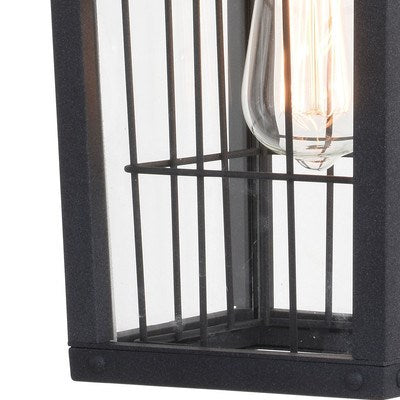 7-in. Outdoor Pendant Volcanic Black
