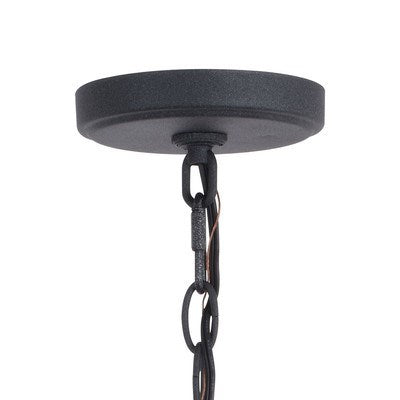 7-in. Outdoor Pendant Volcanic Black