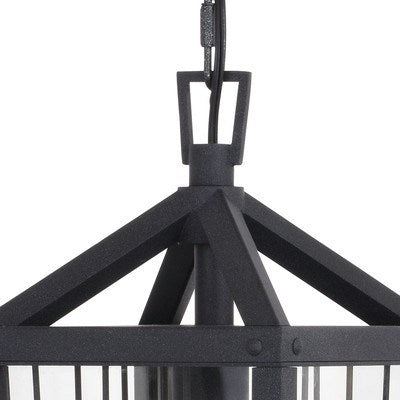 7-in. Outdoor Pendant Volcanic Black
