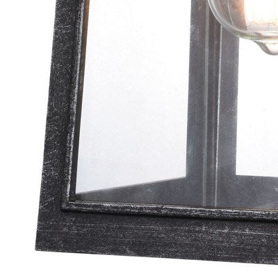 6.5-in. Outdoor Wall Light Brushed Charcoal