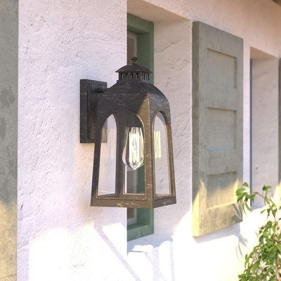 6.5-in. Outdoor Wall Light Brushed Charcoal