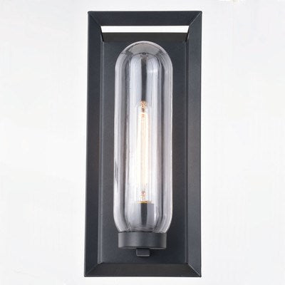 6.5-in. Outdoor Wall Light Textured Black