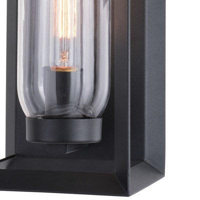 6.5-in. Outdoor Wall Light Textured Black