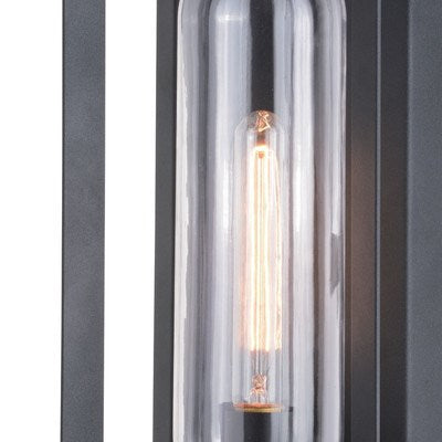 6.5-in. Outdoor Wall Light Textured Black
