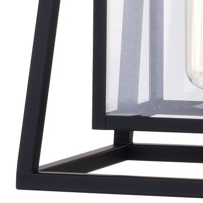 8-in. Outdoor Pendant Matte Black