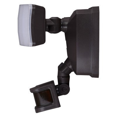 2 Light LED Outdoor Motion Sensor Security Flood Light Bronze