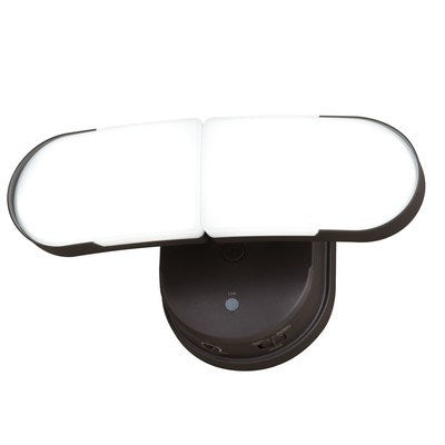 2 Light LED Outdoor Linkable Flood Light Bronze by Vaxcel International