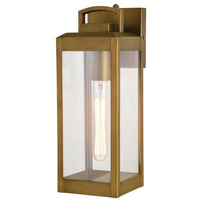 5-in. Outdoor Wall Light Vintage Brass by Vaxcel International