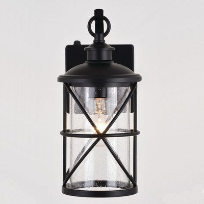 5.5-in. Outdoor Wall Light Black