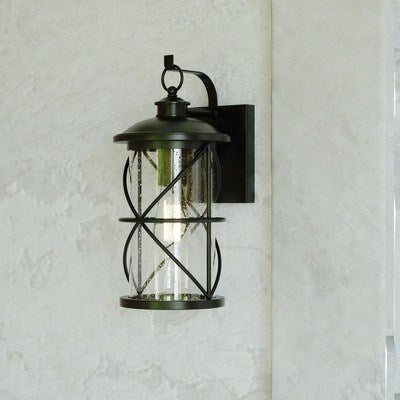 5.5-in. Outdoor Wall Light Black