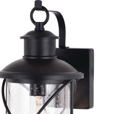 6.5-in. Outdoor Wall Light Black