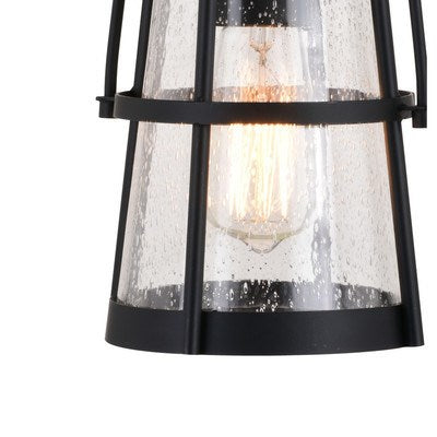 6.5-in. Outdoor Wall Light Matte Black