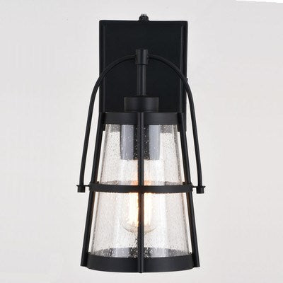 6.5-in. Outdoor Wall Light Matte Black