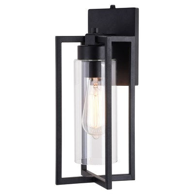 5.5-in. Outdoor Wall Light Textured Black by Vaxcel International