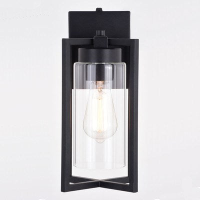 5.5-in. Outdoor Wall Light Textured Black