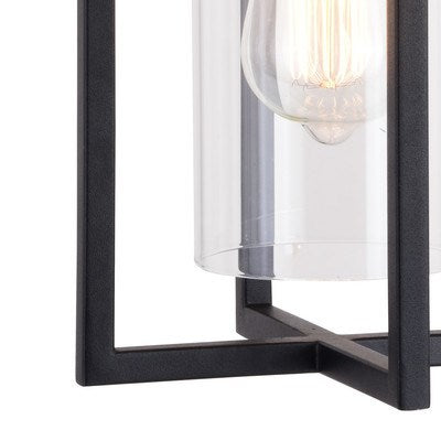 5.5-in. Outdoor Wall Light Textured Black
