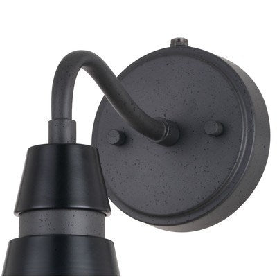 Outdoor Wall Light Black And Vintage Black With Matte White Inner