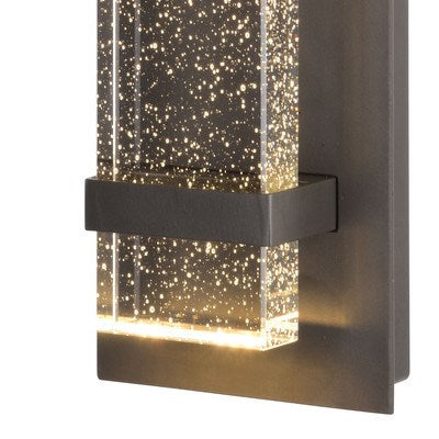 4.75-in LED Outdoor Wall Light Mystic Pewter