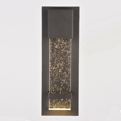 4.75-in LED Outdoor Wall Light Mystic Pewter